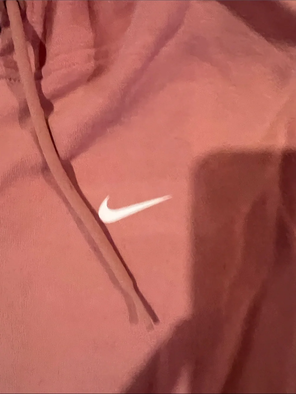 Nike Women's Dusty Pink Full-Zip Hoodie
